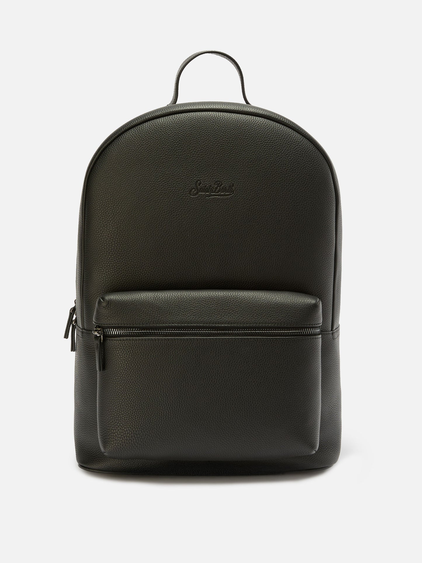 Zaino Backpack in pelle nera