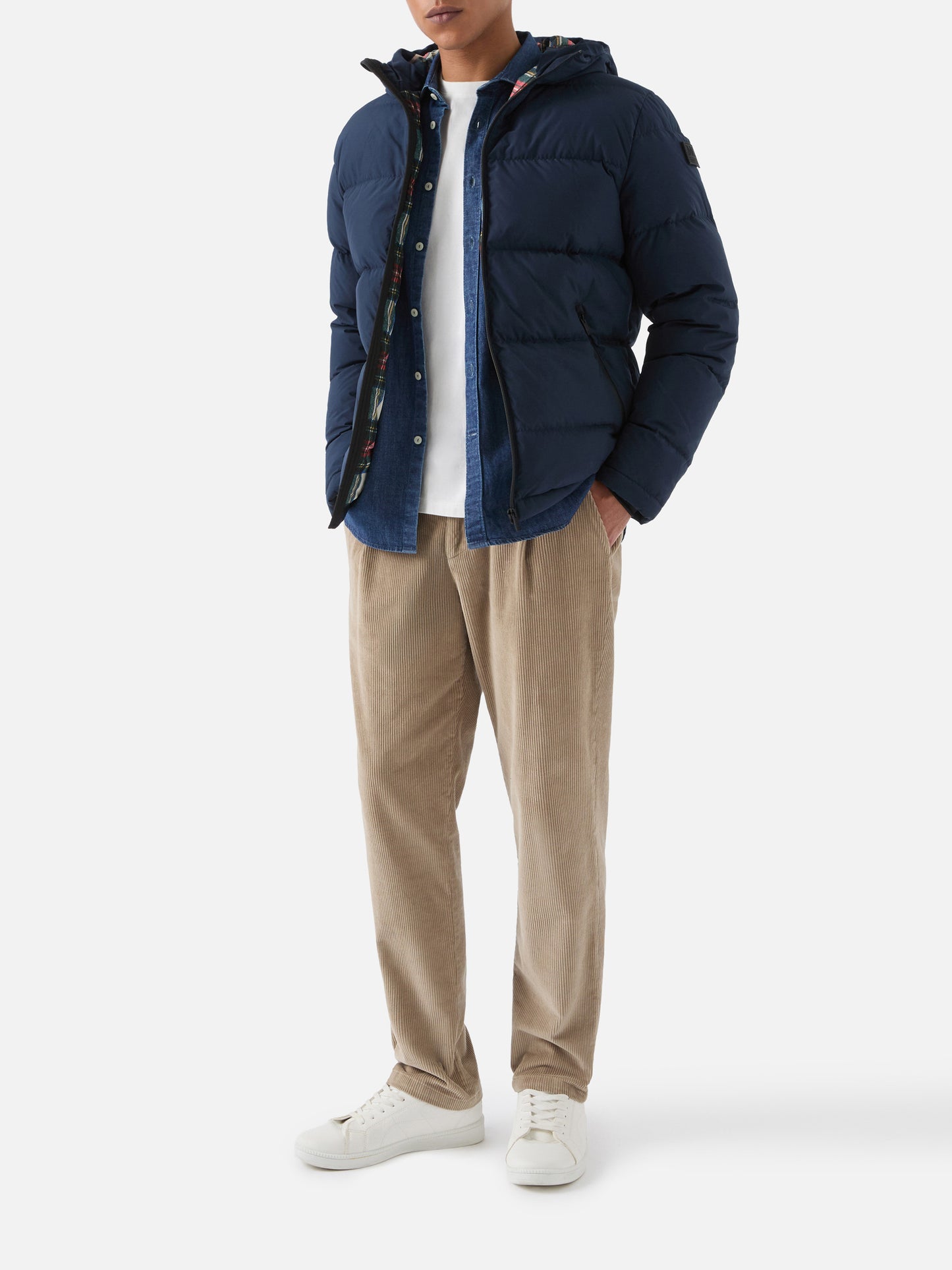 Daunenjacke mit Kapuze und Snoopy-Print | Peanuts-Sonderedition