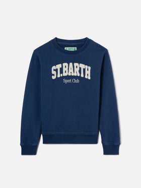 Sudadera Bobby azul marino con bordado Sport Club 