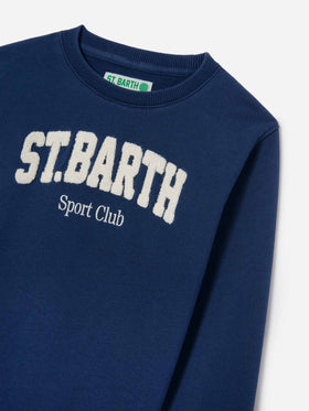 Sudadera Bobby azul marino con bordado Sport Club 