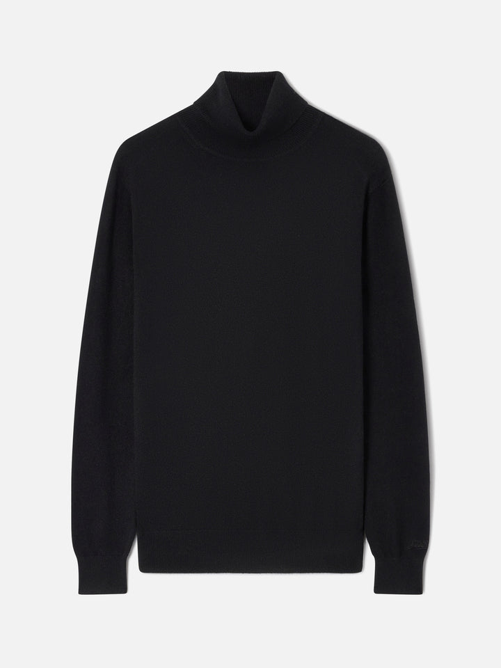 Black Bond cashmere turtleneck