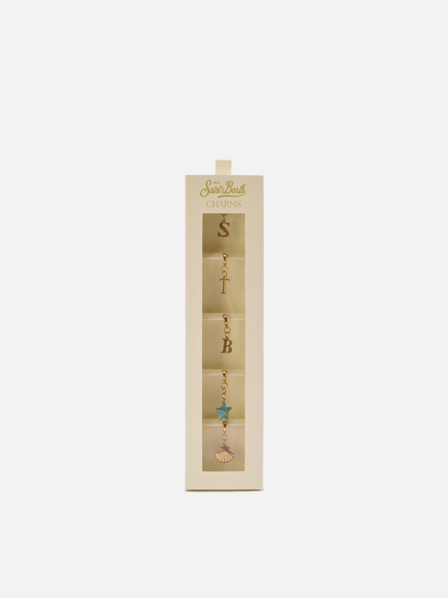 Bikini charms set with tropical-themed pendants