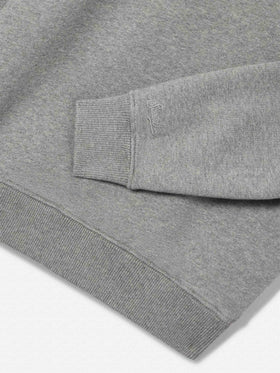 Grey Briony cotton blend sweatshirt with Birichina flock print