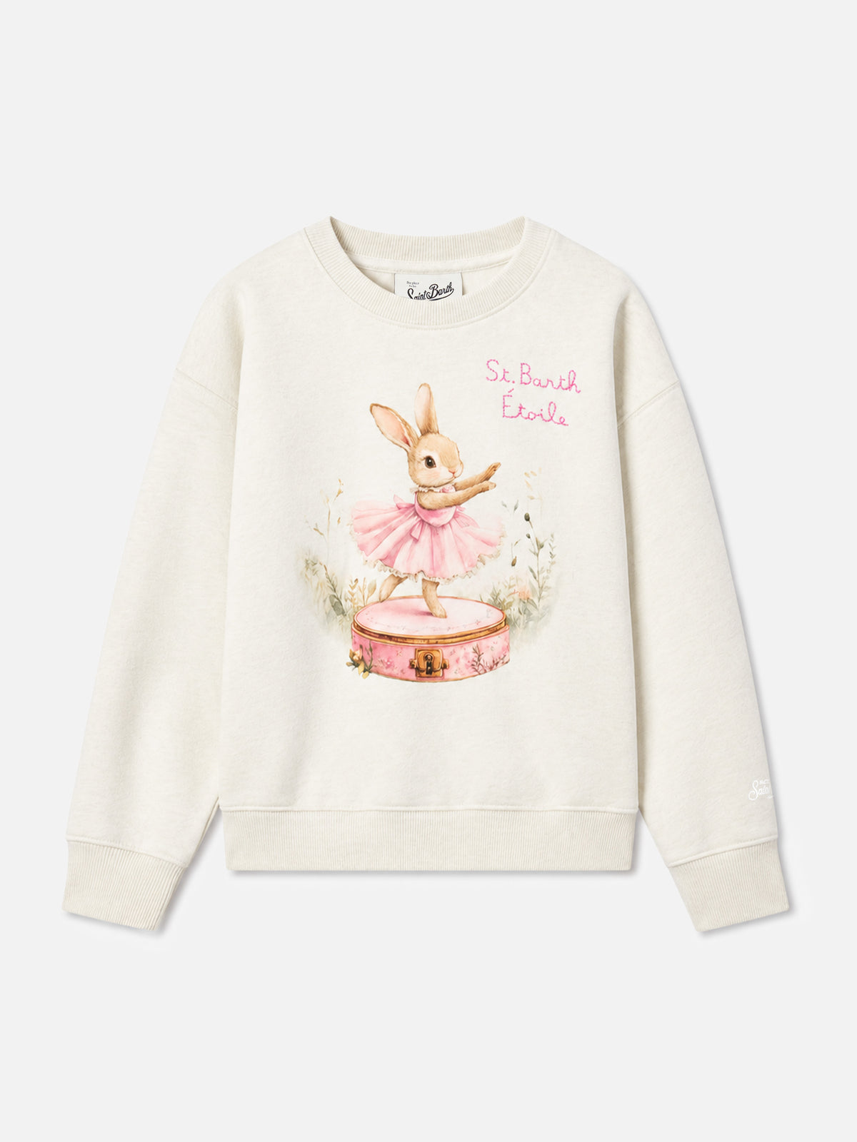 Sudadera Briony de cuello redondo con estampado de conejo 