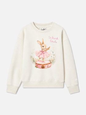 Sudadera Briony de cuello redondo con estampado de conejo 