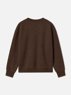 Sudadera Briony con cuello redondo y parche de rizo con osito Trudi | TRUDI SPECIAL EDITION 