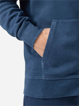 Blue cotton zipped hoodie Barrett