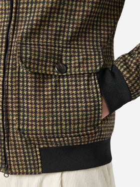 Thermojacke Byron mit Hühnerpiek-Print