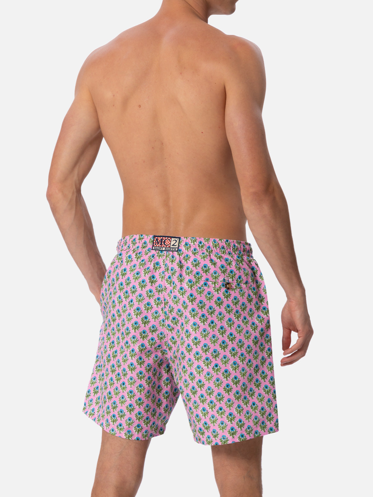 Man mid-length swim-shorts Caprese - MC2 Saint Barth