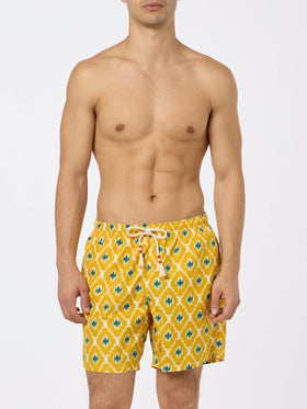 Man swim shorts with geometric print - MC2 Saint Barth