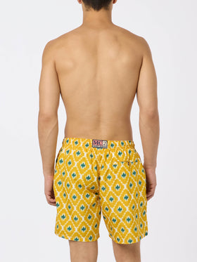 Man swim shorts with geometric print - MC2 Saint Barth