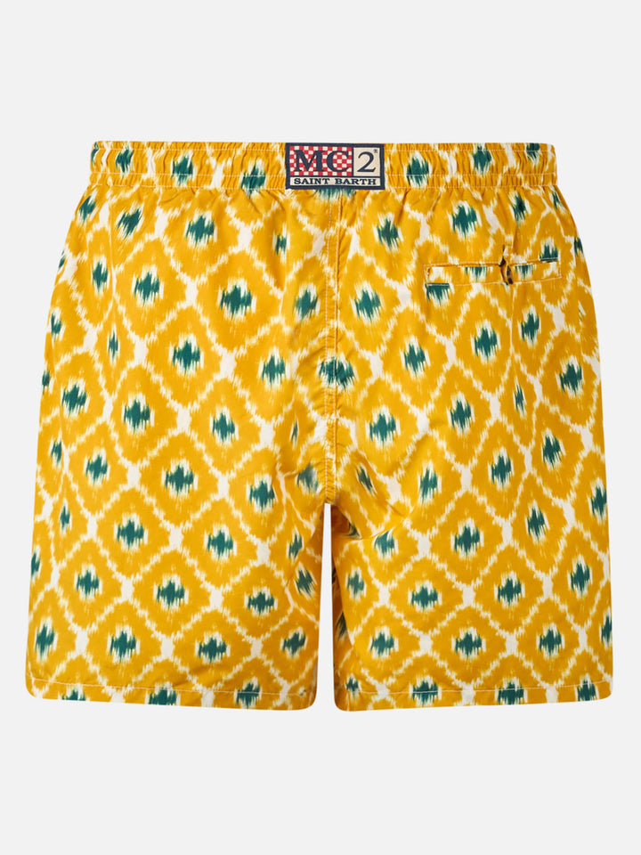 Costume da bagno da uomo con stampa geometrica