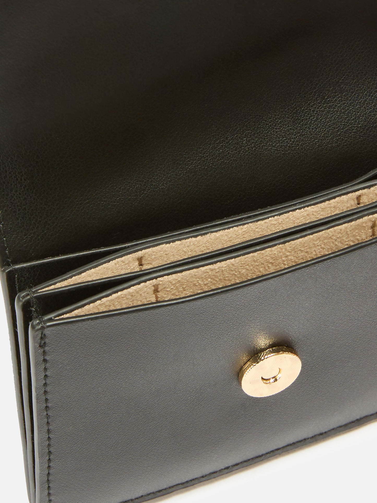 Card Holder in black leather