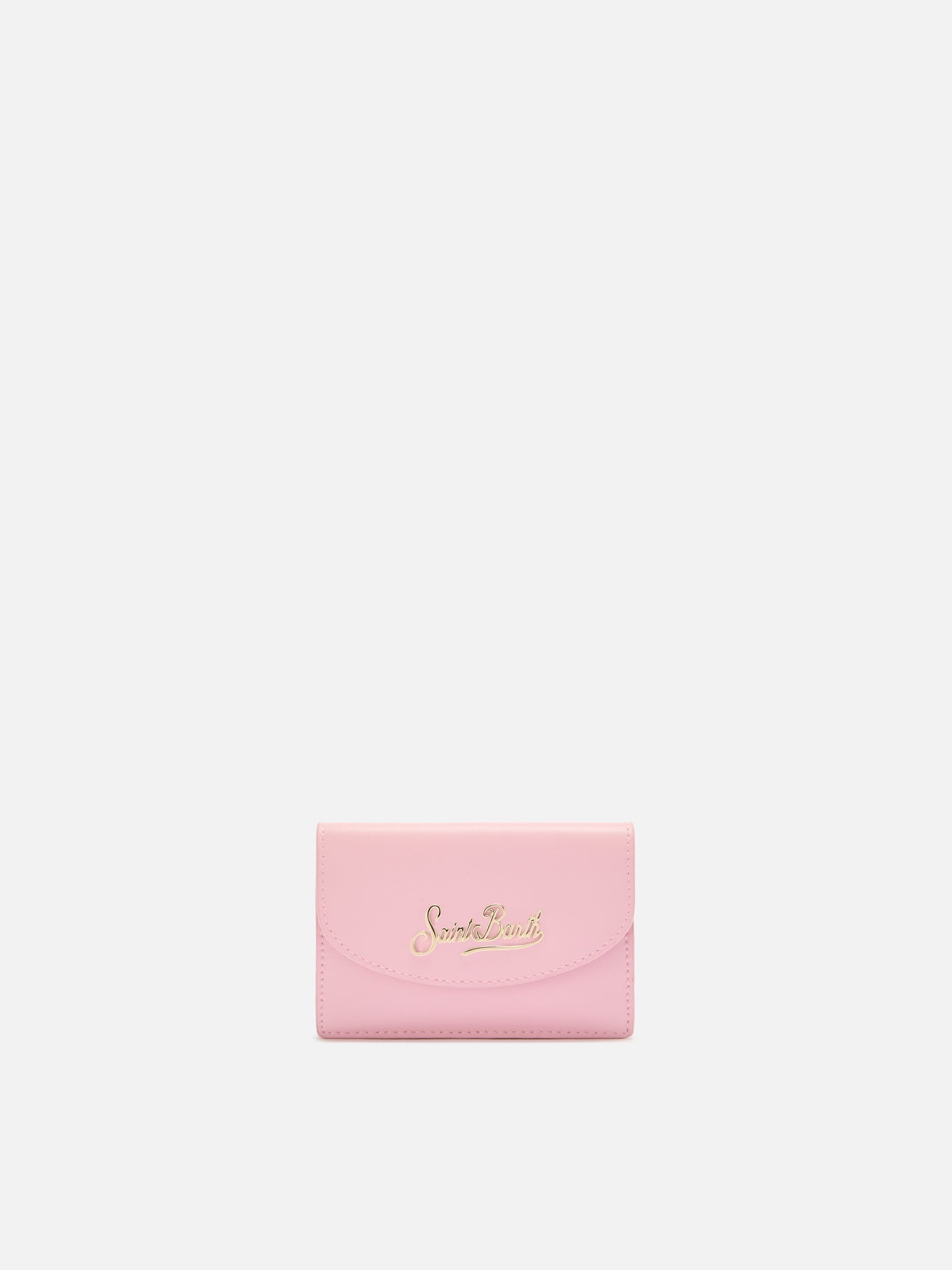 Card Holder in pink leather