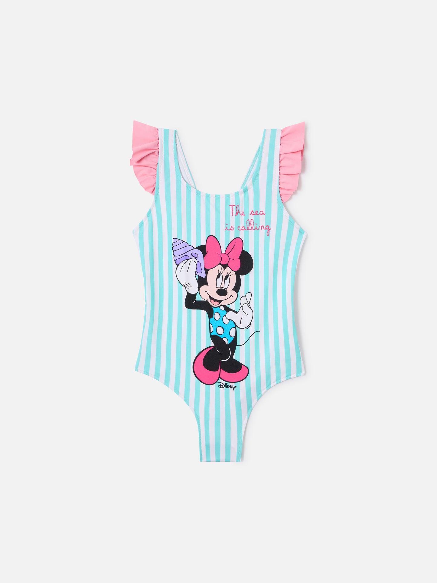 Maillot de bain une pièce Carol avec imprimé Minnie à rayures | Édition spéciale 