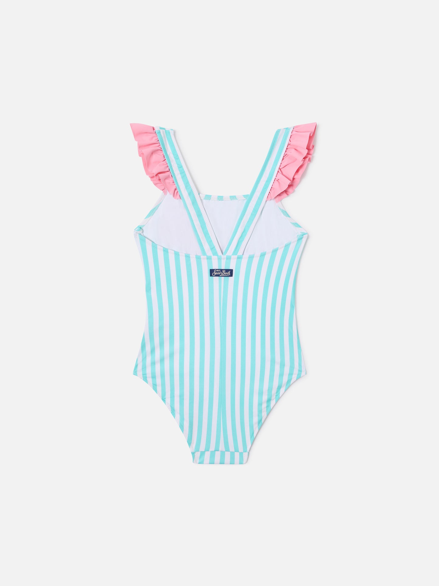 Maillot de bain une pièce Carol avec imprimé Minnie à rayures | Édition spéciale 