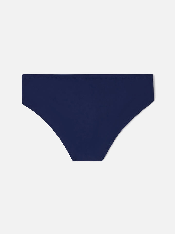 Slip mare Cayo blu navy tinta unita