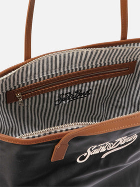 Black City nylon regular bag