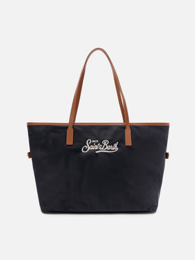 Bolso regular de nailon Black City 