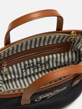 Black City mini nylon bag