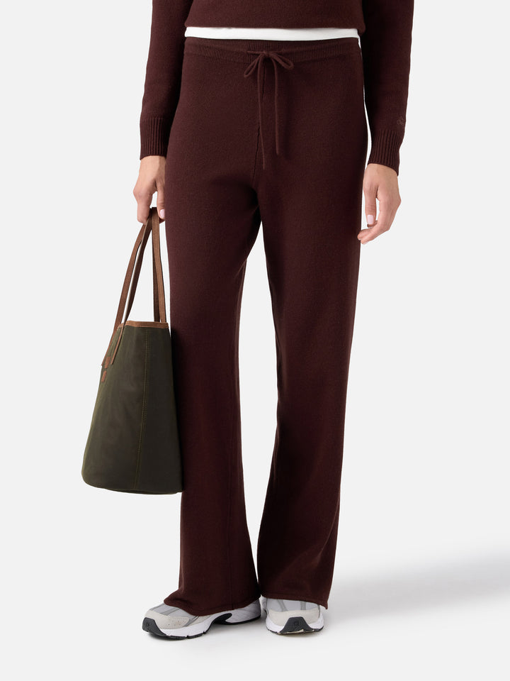 Pantalones de lana Brown Cambon 