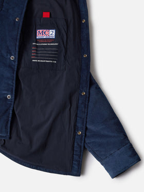 Overshirt Chalet with pocket and St. Barth Bob Club embroidery