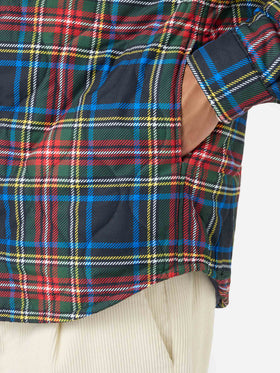 Surchemise matelassée tartan Chalet 
