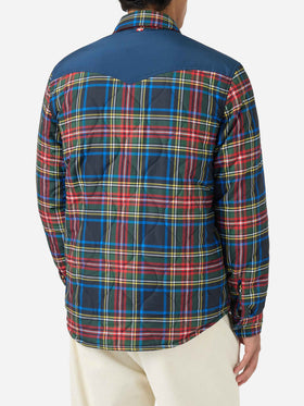 Surchemise matelassée tartan Chalet 
