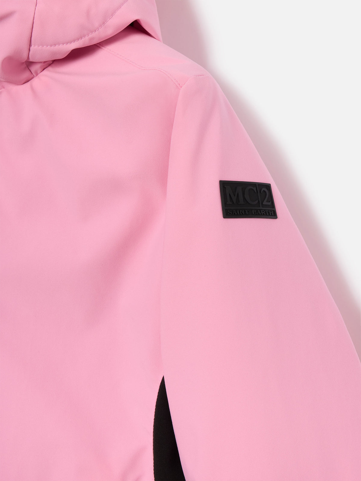 Rosa Skijacke Chavanette mit Minnie-Mouse-Print auf der Rückseite | Special edition 