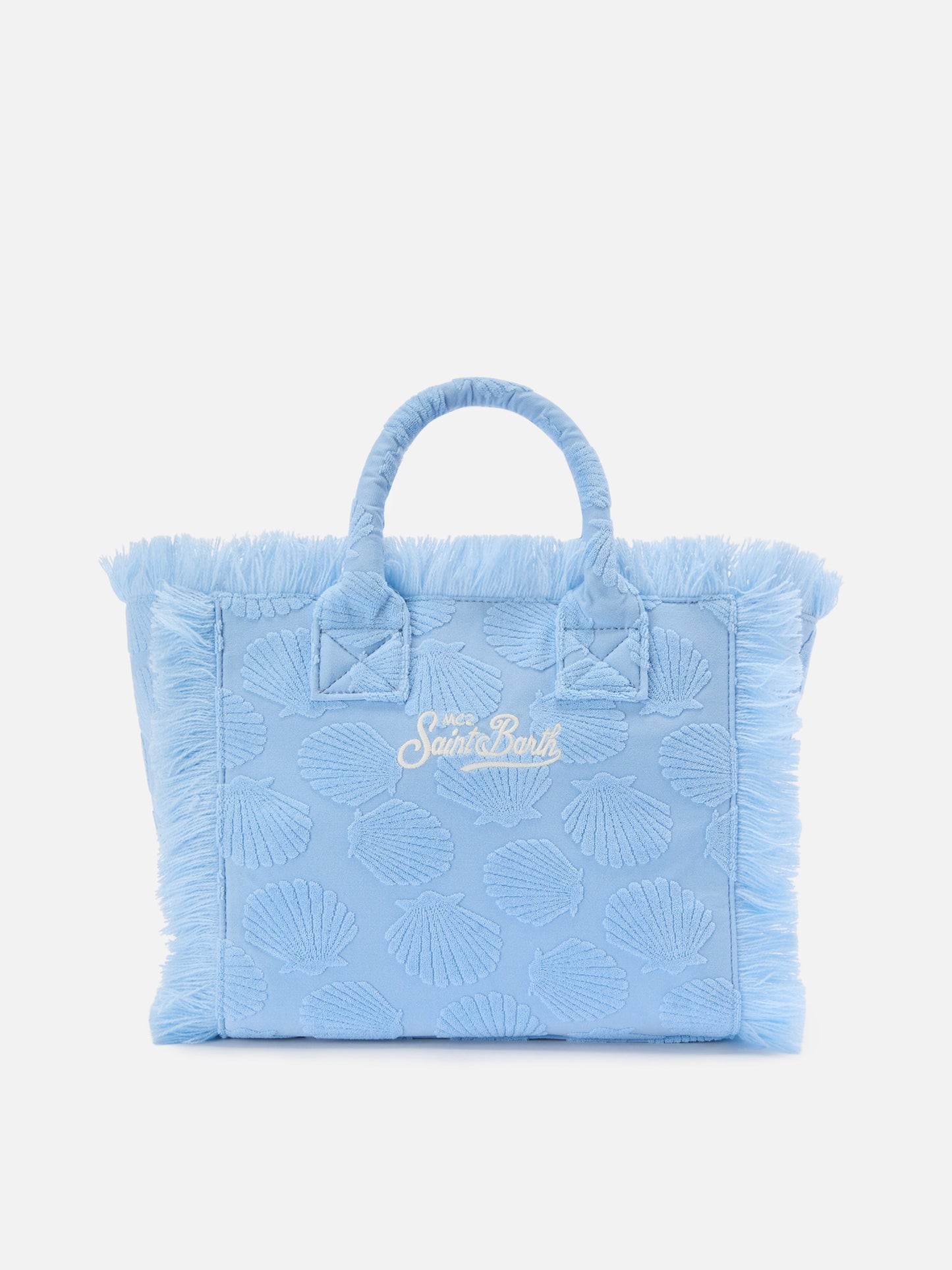 Terry effect Colette bag with raised shell detail