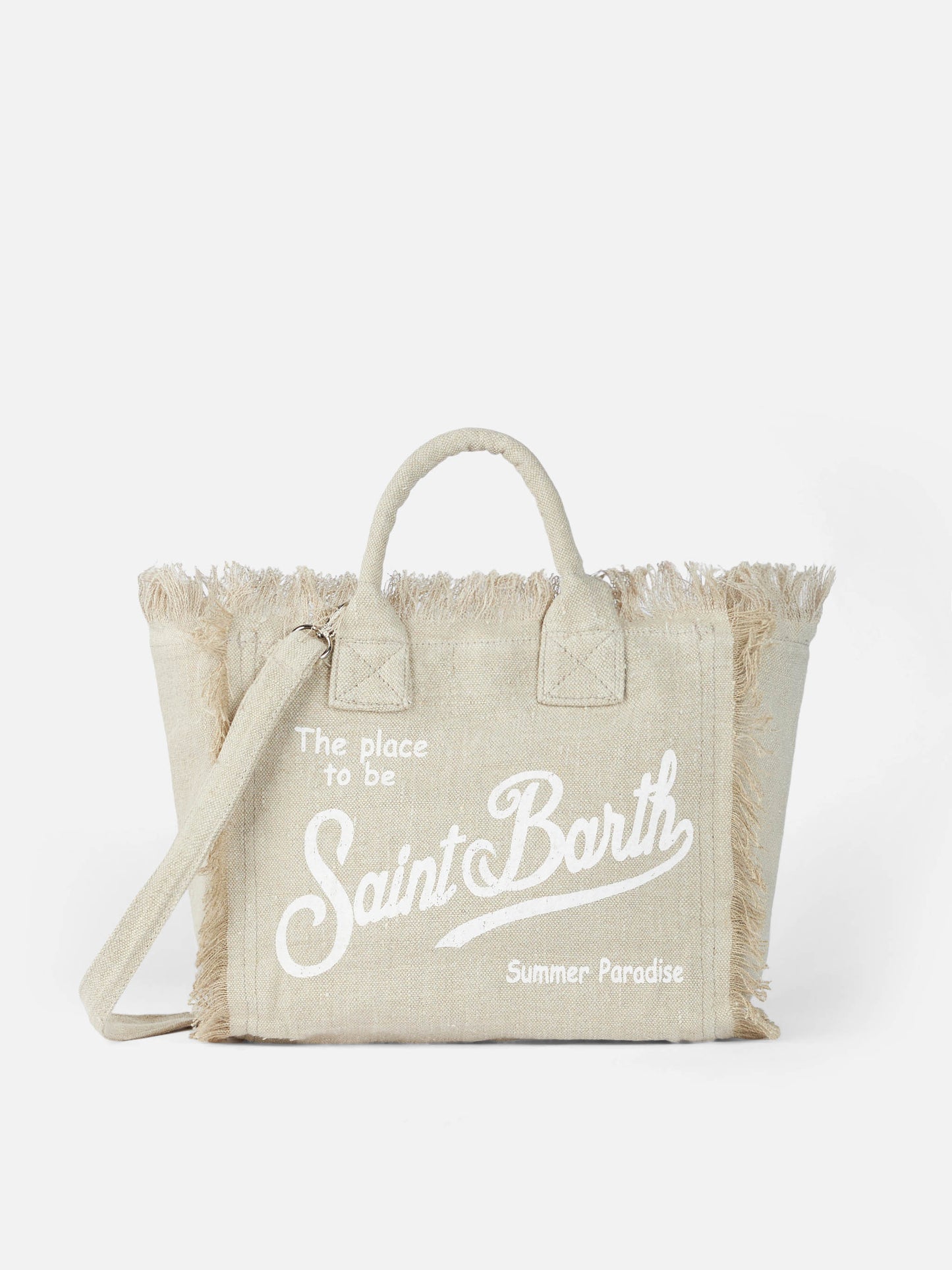 Colette linen beige handbag - MC2 Saint Barth