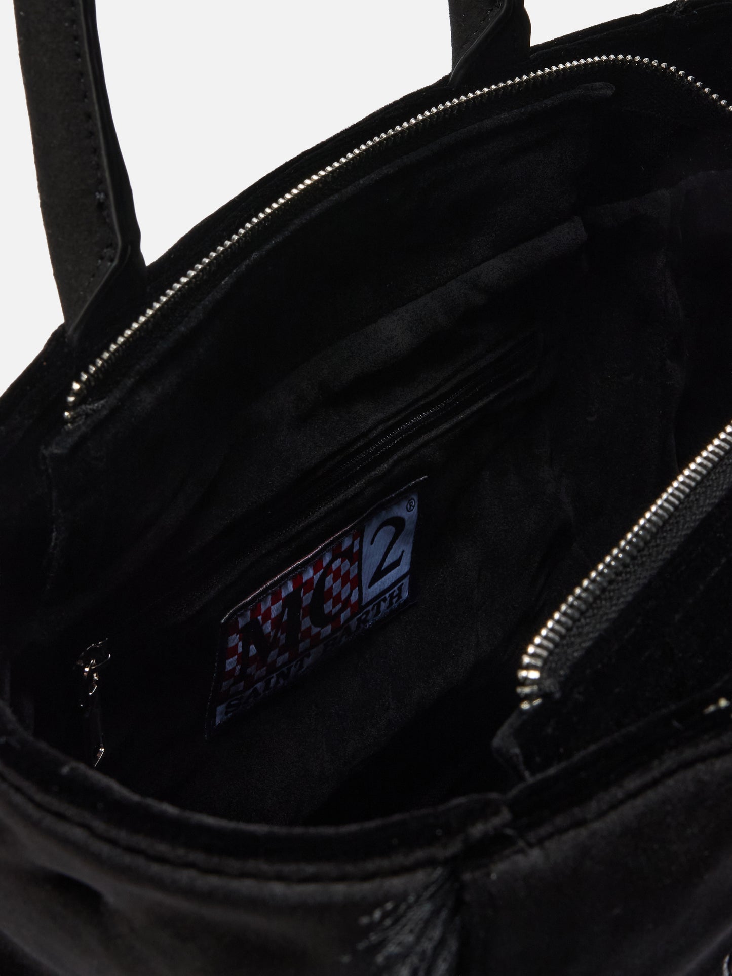 Colette Velvet Handbag in black velvet