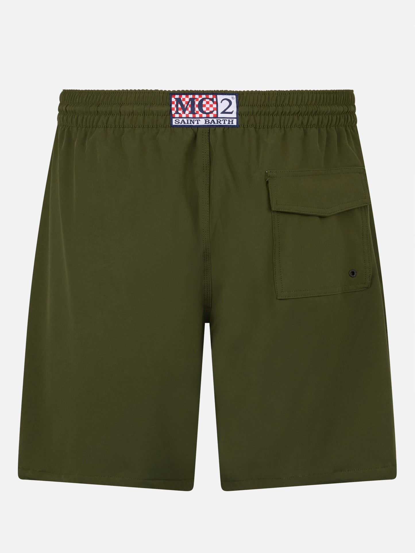 Herren-Badeshorts „Comfort Surf“ in Militärgrün