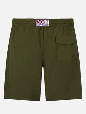 Herren-Badeshorts „Comfort Surf“ in Militärgrün