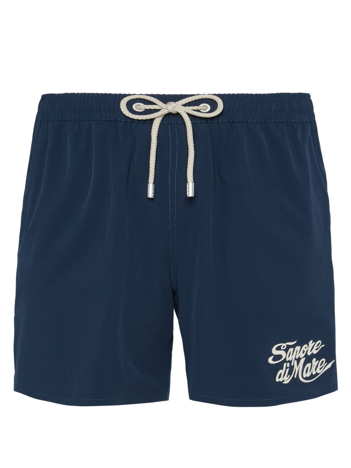 Costume mare Comfort blu navy con ricamo Sapore di Mare | SAPORE DI MARE SPECIAL EDITION