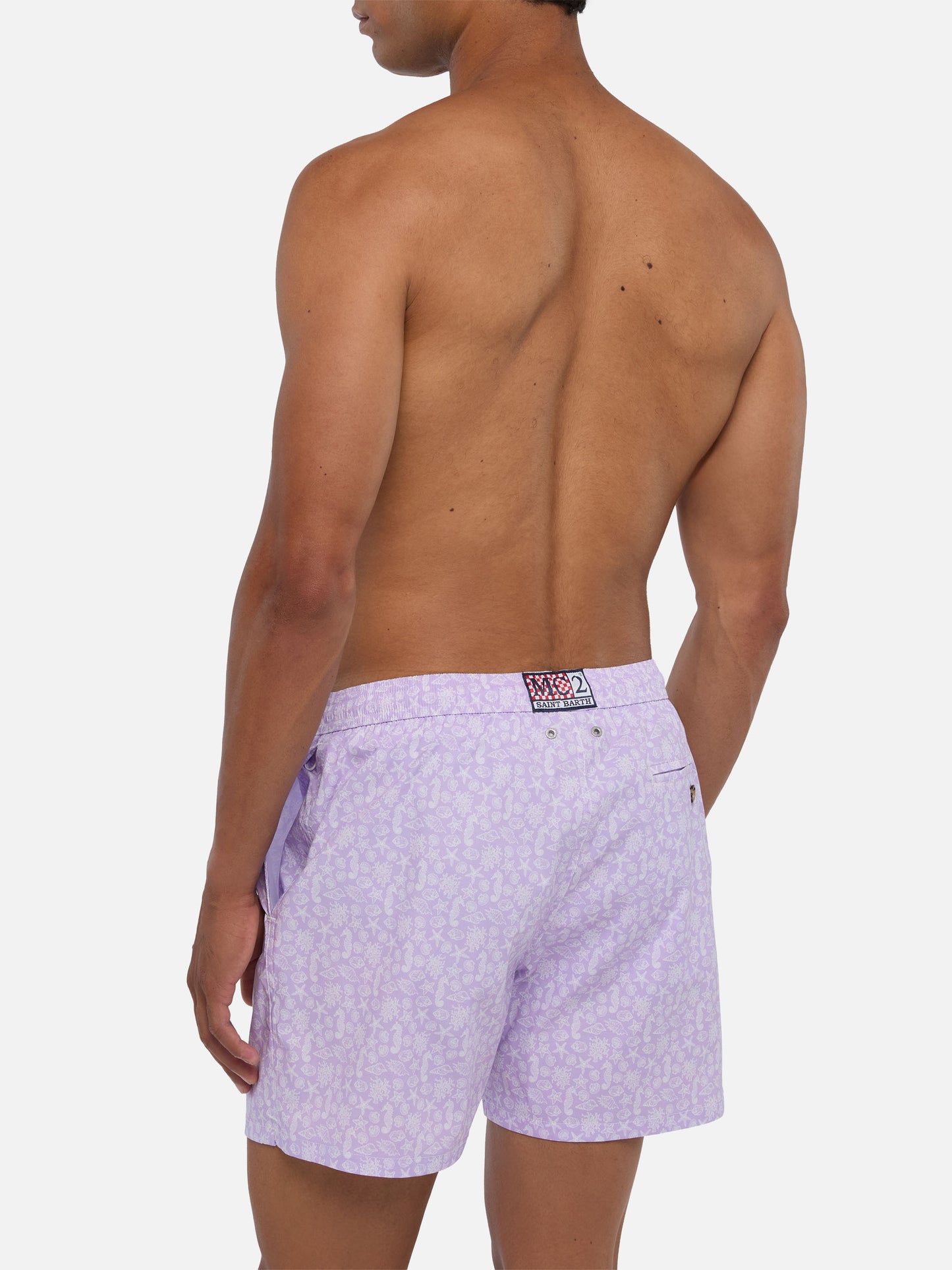 Costume mare Comfort Light con stampa animali marini