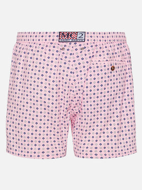 Comfort Light swim shorts with tie print