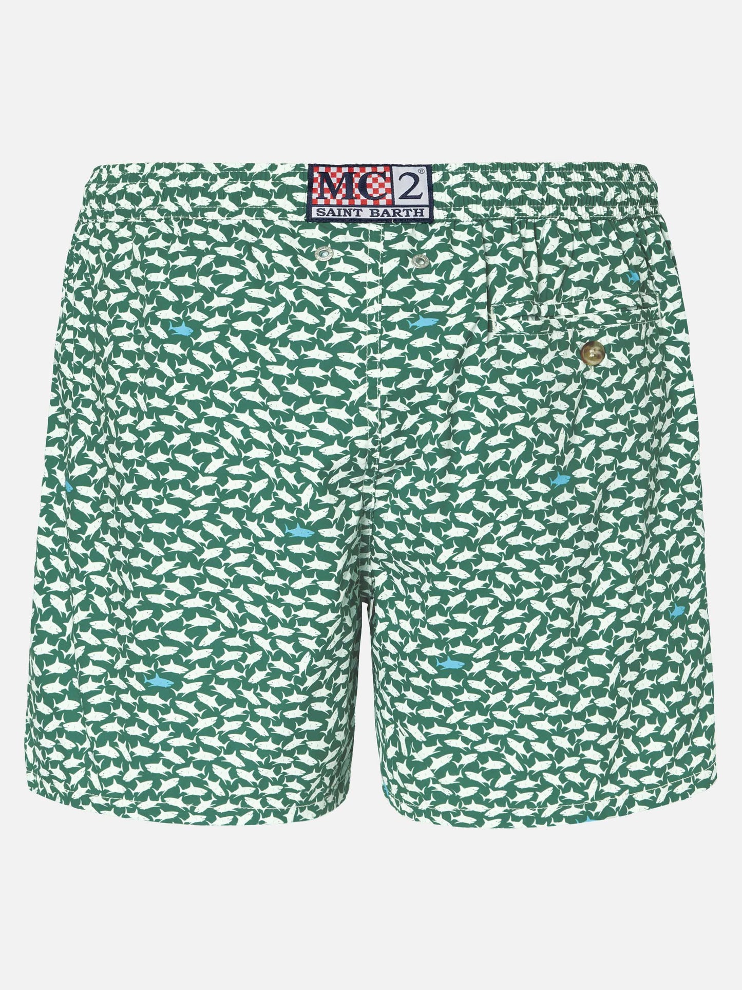 Costume mare Comfort Light con stampa squali