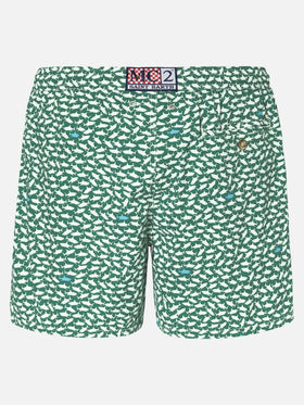 Costume mare Comfort Light con stampa squali