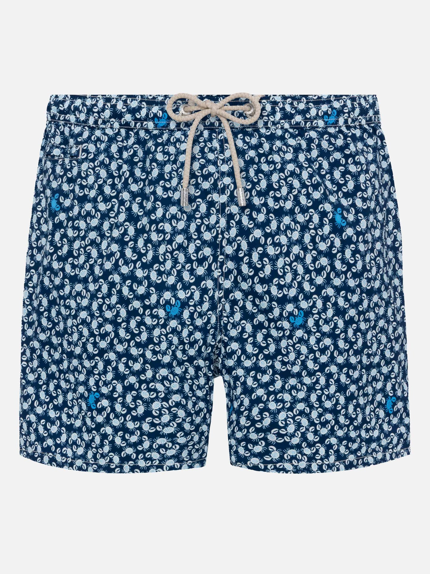 Comfort Light swim shorts with crabs print - MC2 Saint Barth