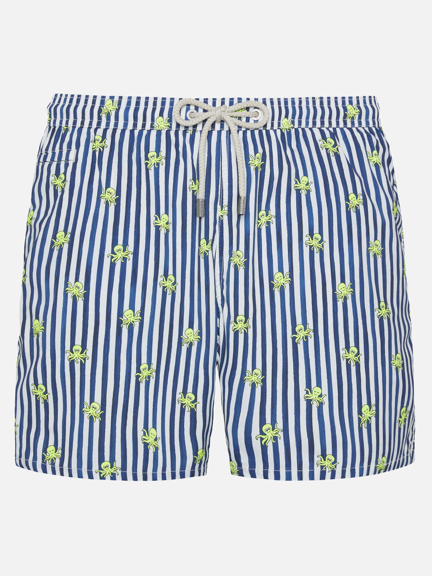 Comfort Light swim shorts with octopus print - MC2 Saint Barth