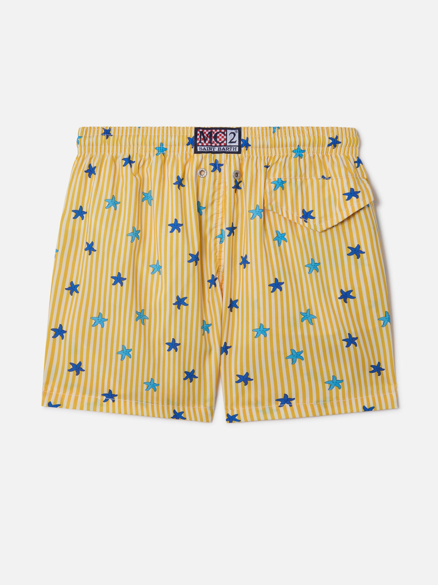 Bañador Boy Comfort Light Jr con estampado de estrellas de mar 