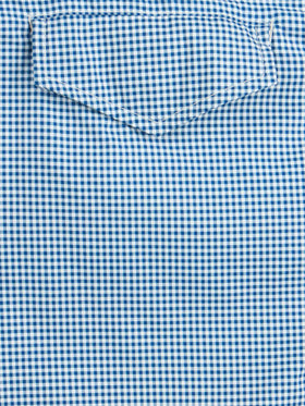Comfort Light classic stretch swim shorts with gingham print - MC2 Saint Barth
