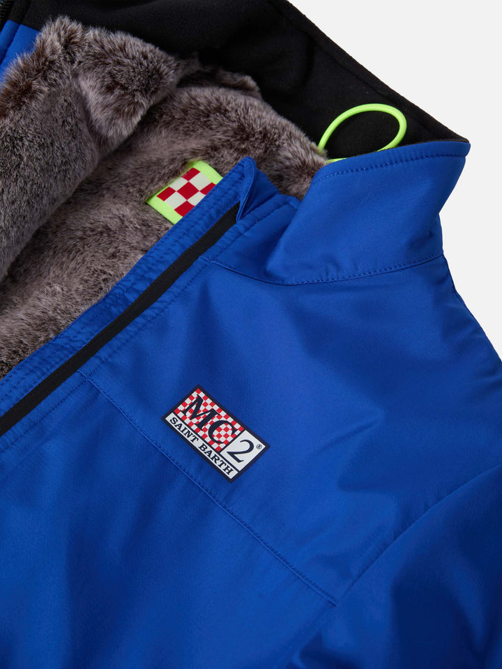 Bluette bomber jacket Country Jr with furry lining