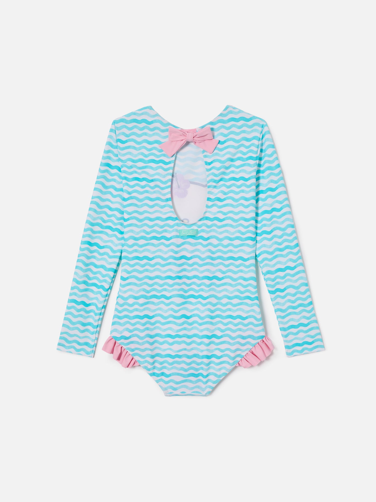 Cressy long-sleeve one-piece swimsuit with Hello Kitty print | Special Edition