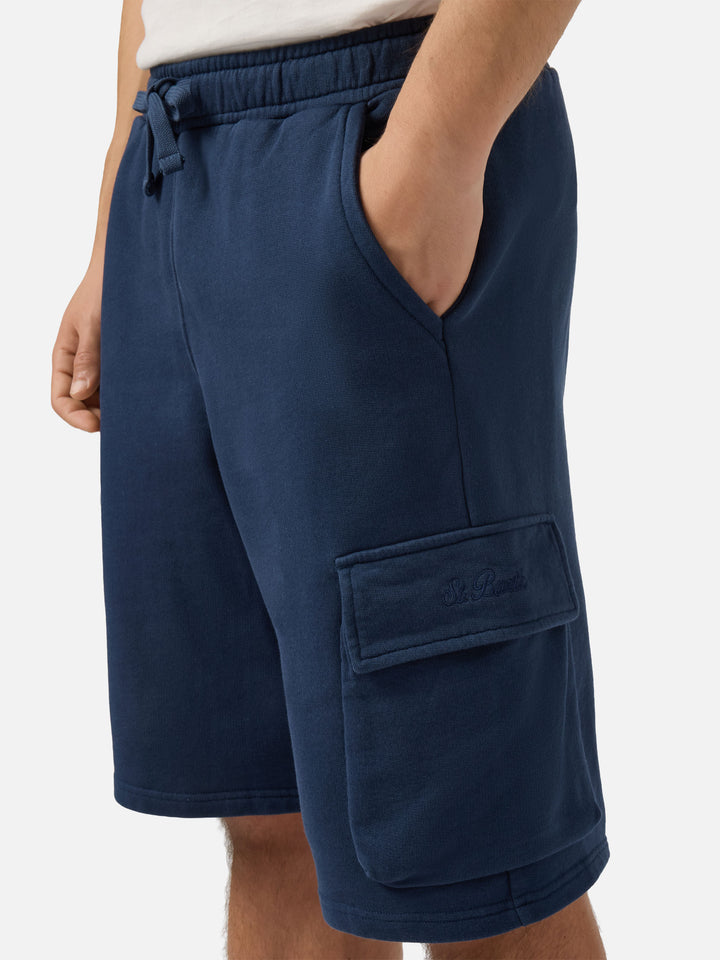 Marineblaue Cargo-Shorts Cargy