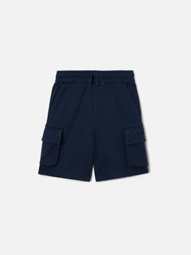 Shorts cargo Cargy Jr blu navy