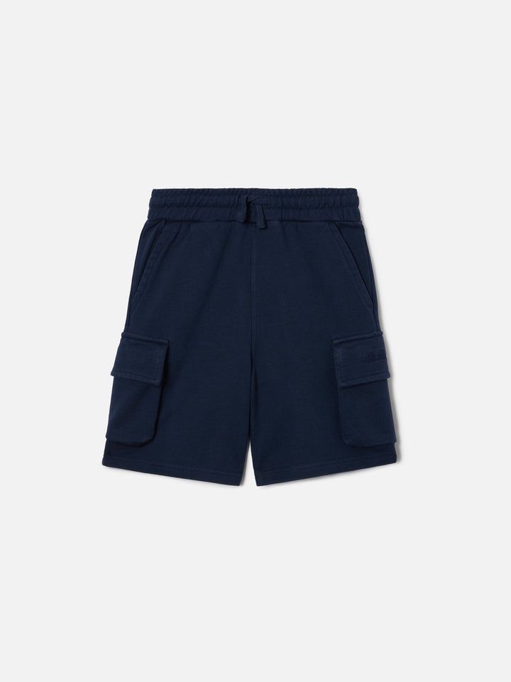 Short cargo Cargy Jr bleu marine 