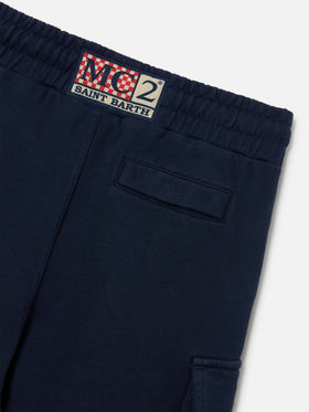 Navy blue Cargy Jr cargo shorts