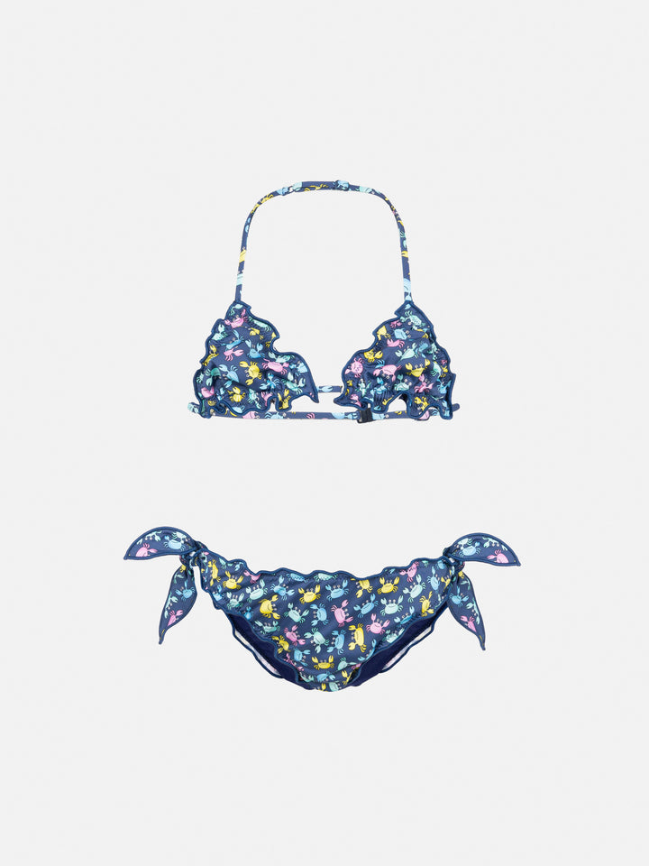 Cris classic triangle bikini with crab print - MC2 Saint Barth